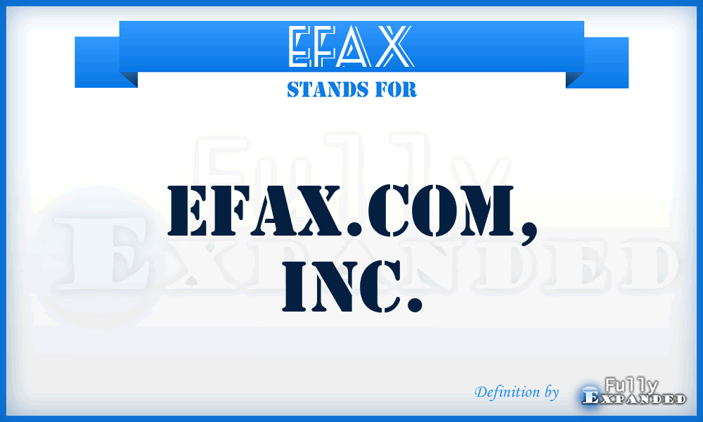EFAX - Efax.Com, Inc.
