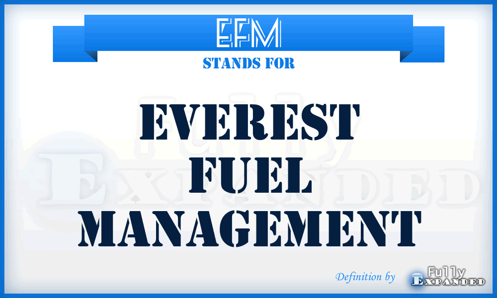 EFM - Everest Fuel Management
