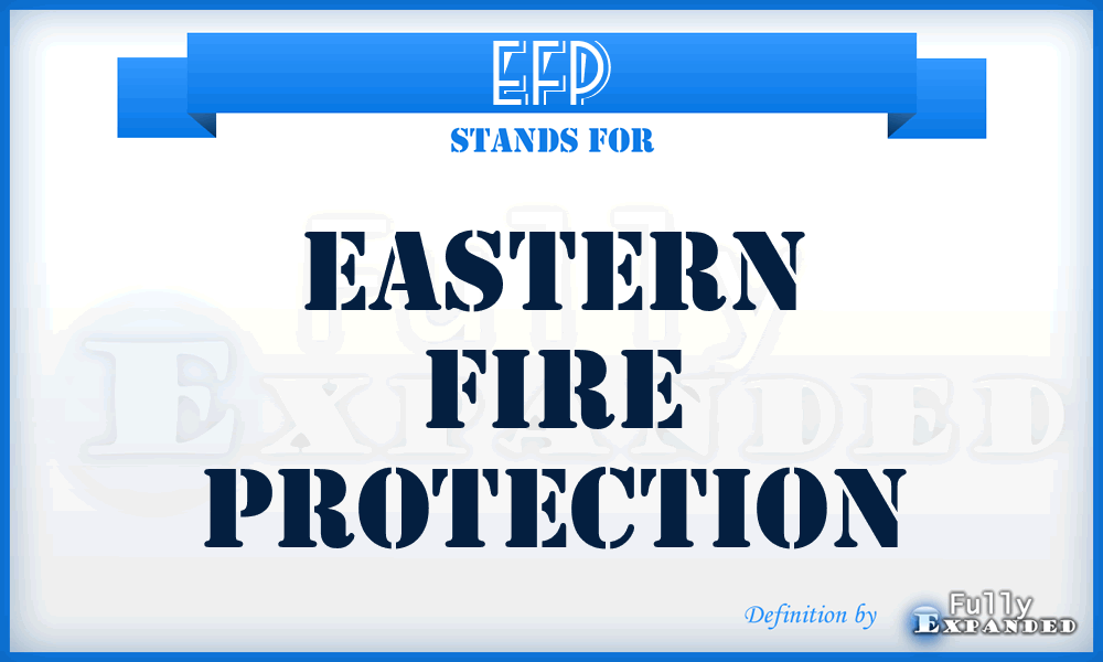 EFP - Eastern Fire Protection