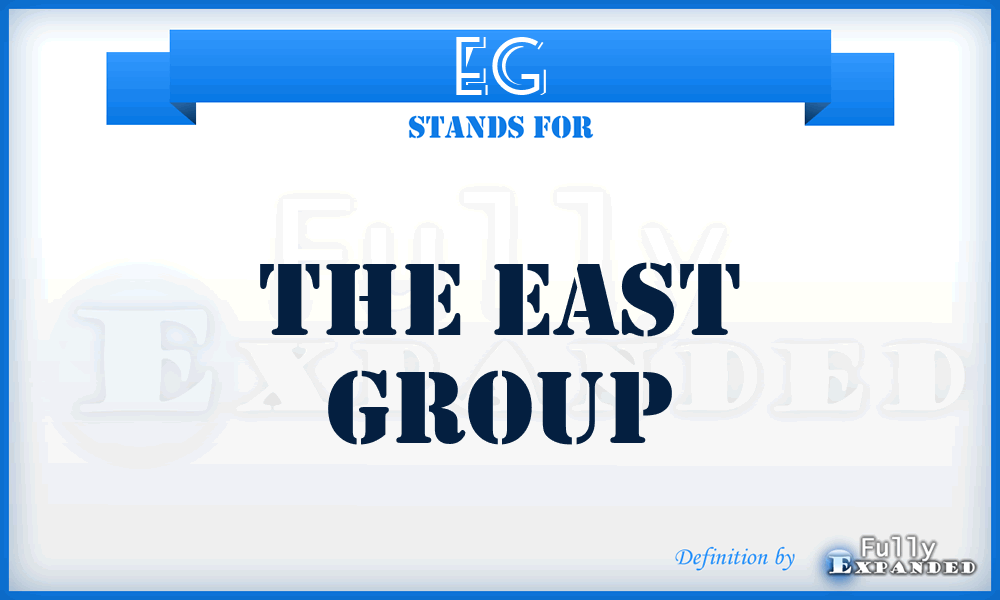 EG - The East Group