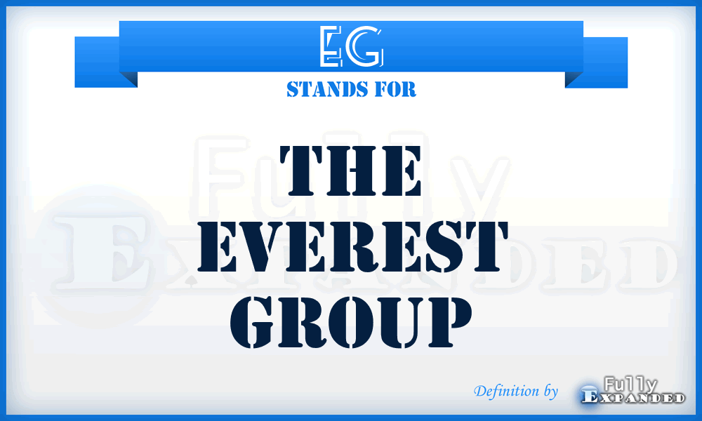 EG - The Everest Group
