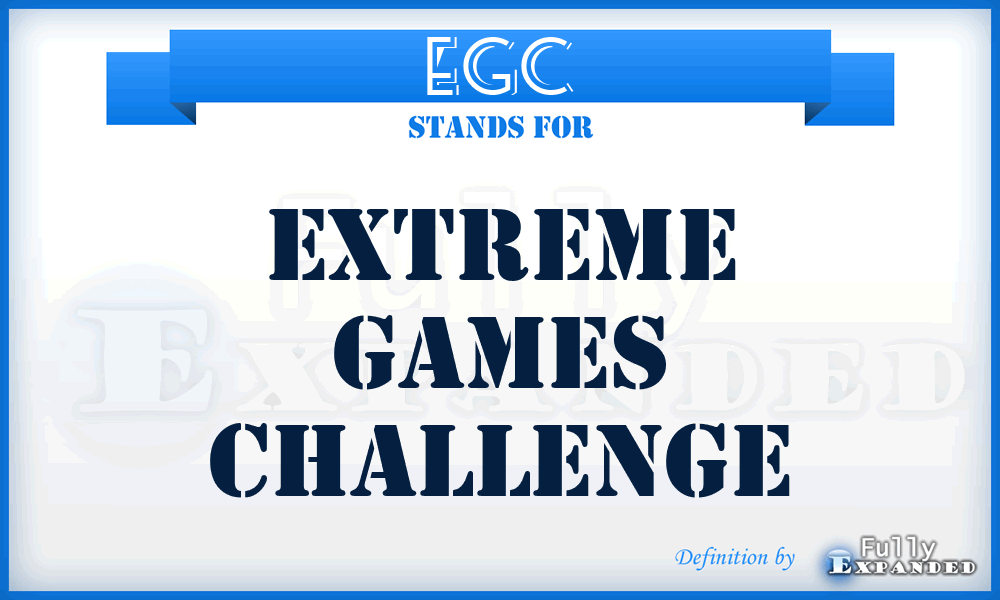 EGC - Extreme Games Challenge