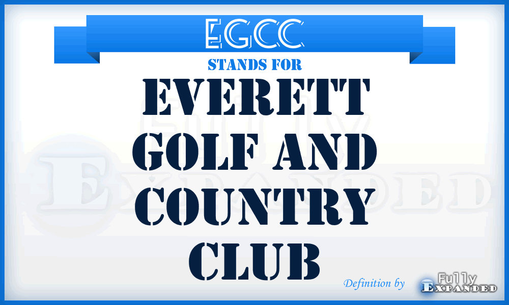 EGCC - Everett Golf and Country Club
