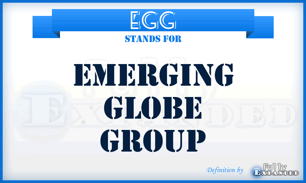 EGG - Emerging Globe Group