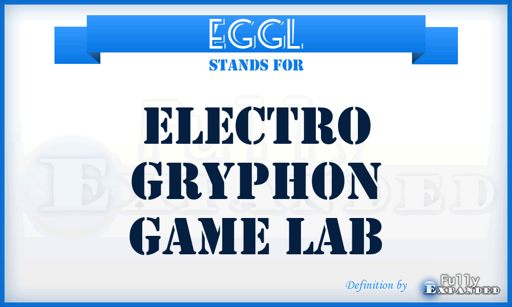 EGGL - Electro Gryphon Game Lab