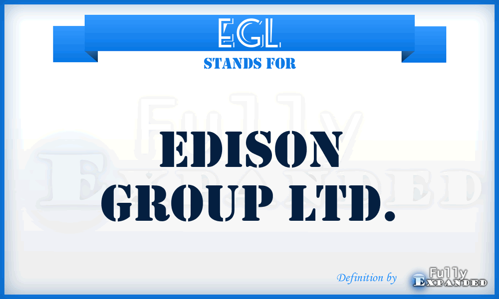 EGL - Edison Group Ltd.