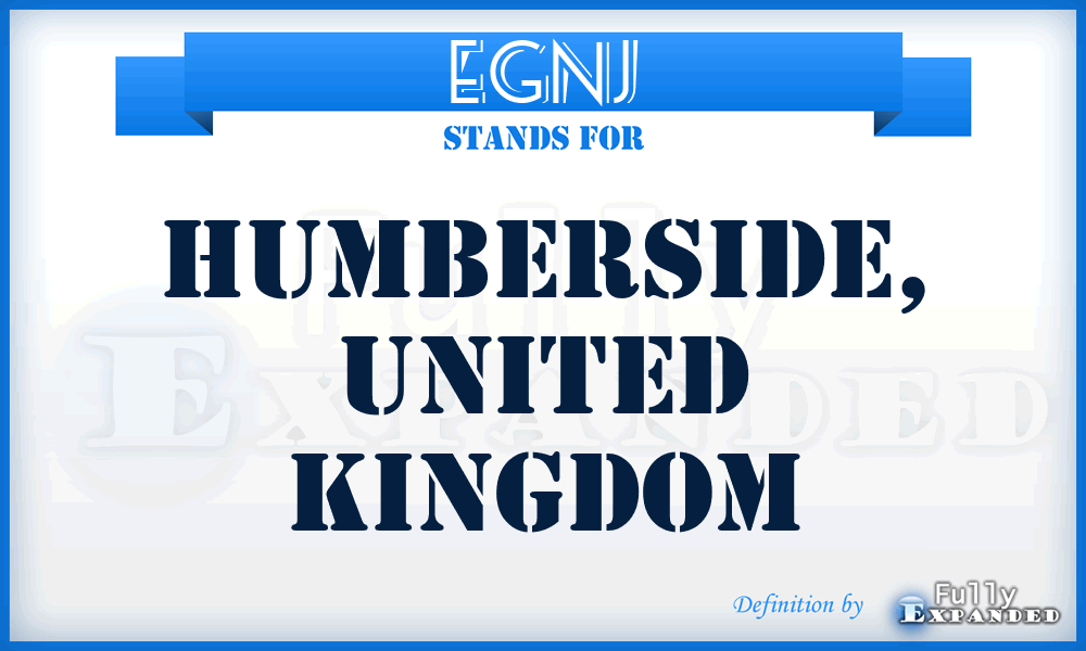 EGNJ - Humberside, United Kingdom