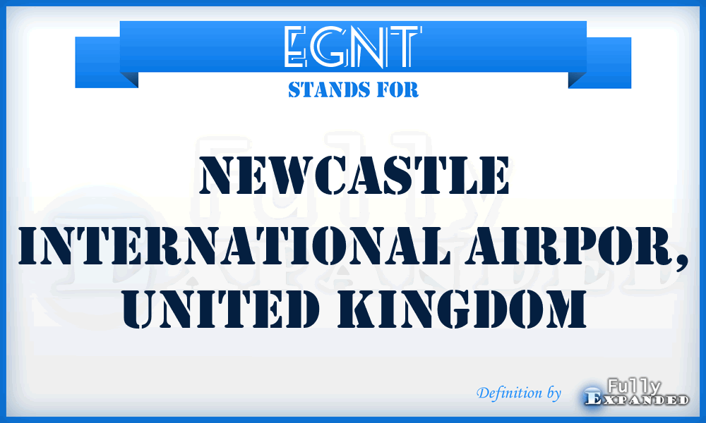 EGNT - Newcastle International Airpor, United Kingdom