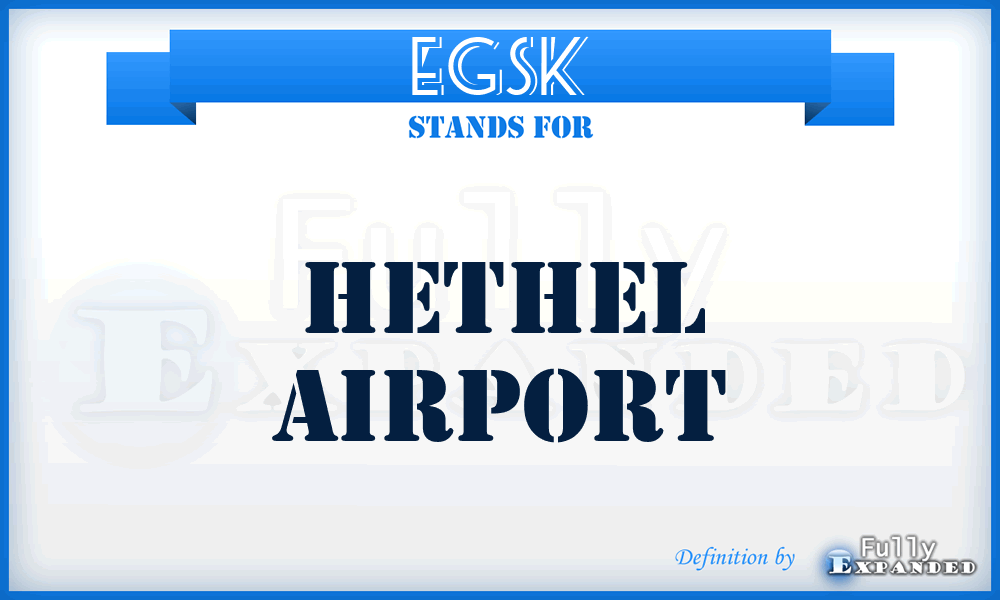 EGSK - Hethel airport