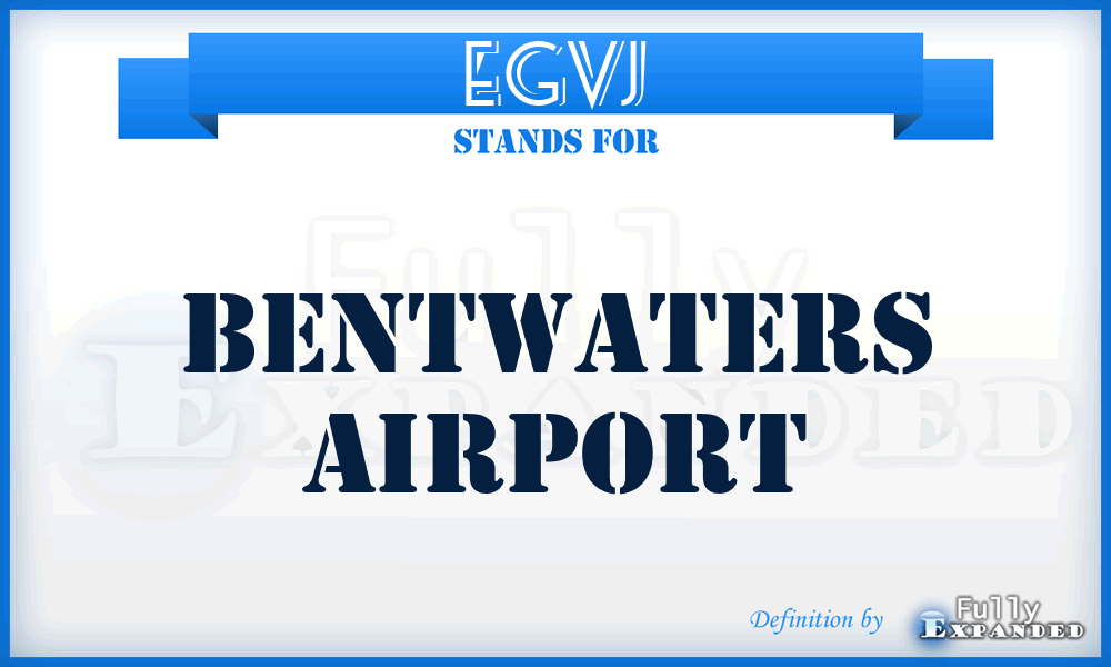 EGVJ - Bentwaters airport