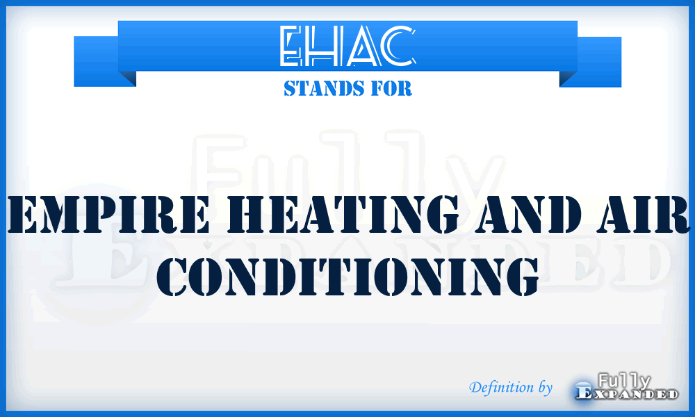 EHAC - Empire Heating and Air Conditioning