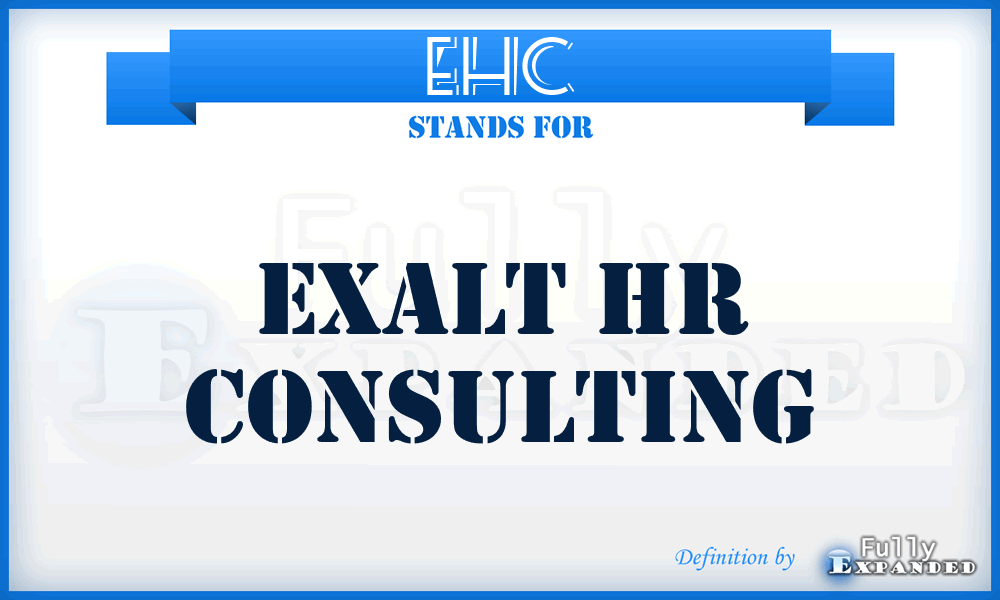 EHC - Exalt Hr Consulting