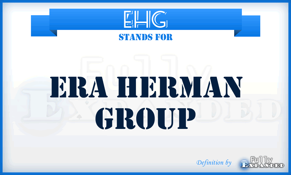 EHG - Era Herman Group