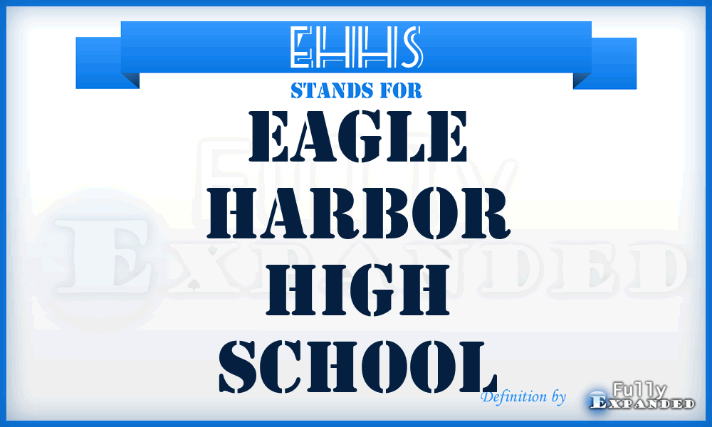 EHHS - Eagle Harbor High School