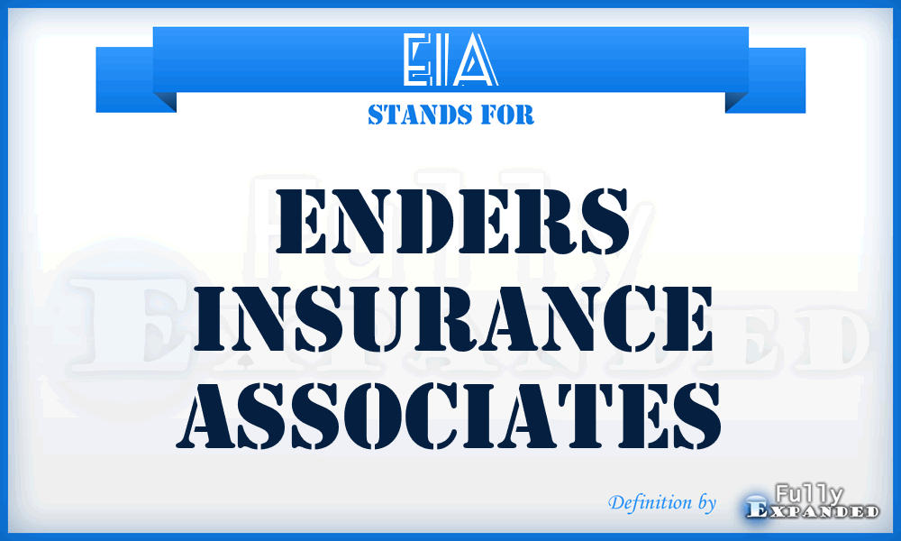 EIA - Enders Insurance Associates