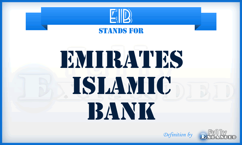 EIB - Emirates Islamic Bank