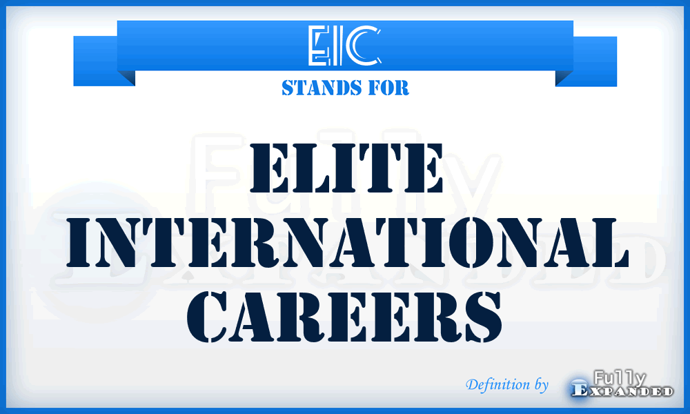 EIC - Elite International Careers