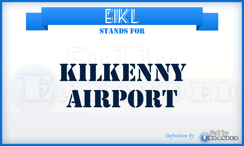 EIKL - Kilkenny airport