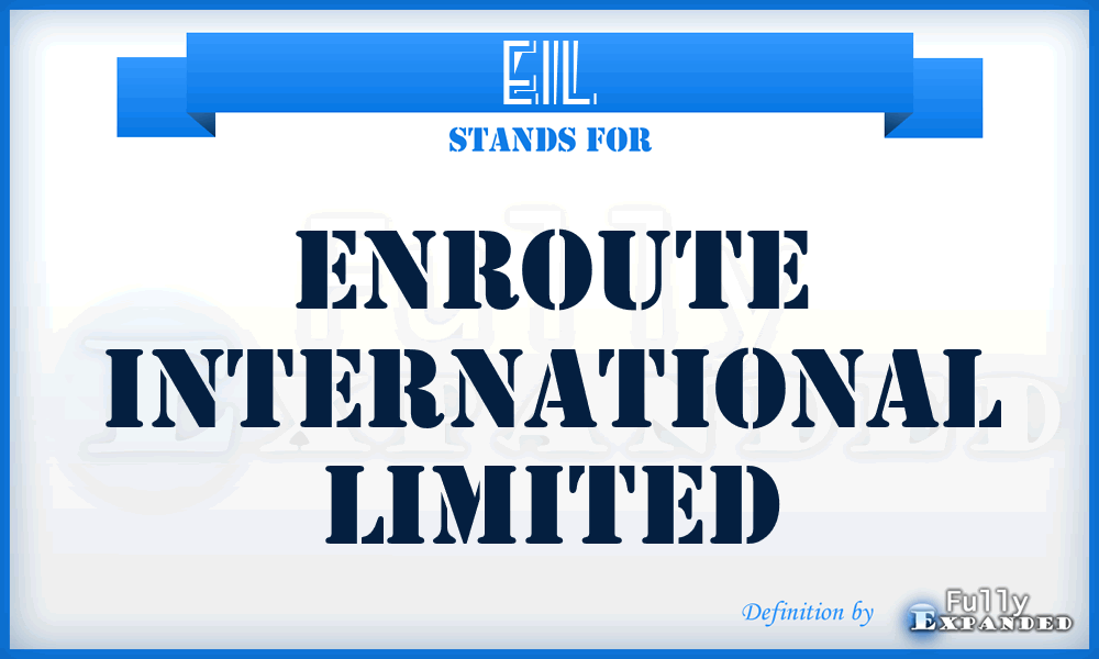 EIL - Enroute International Limited