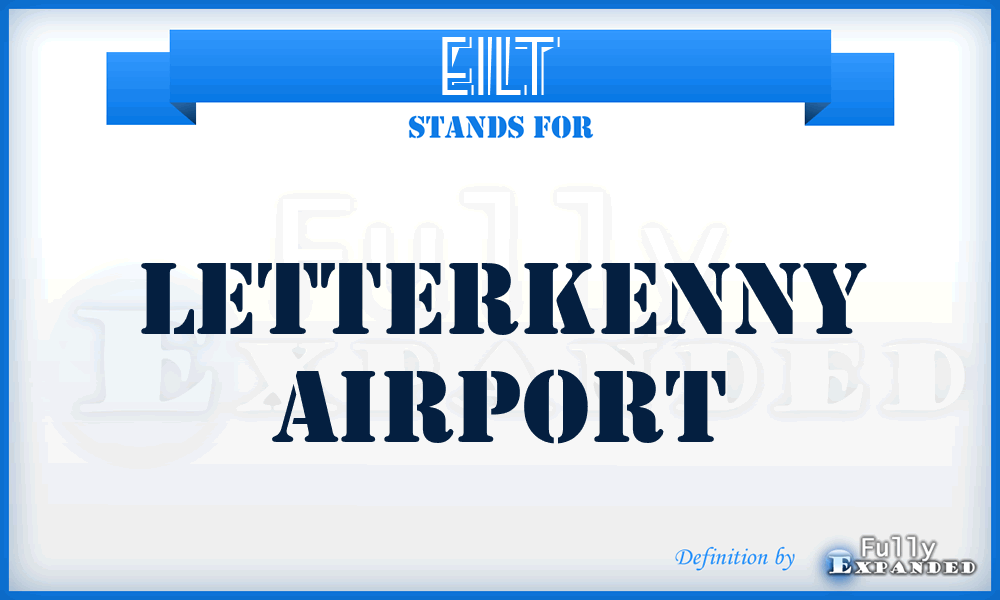 EILT - Letterkenny airport