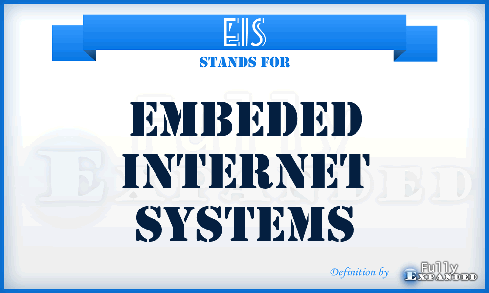 EIS - Embeded Internet Systems
