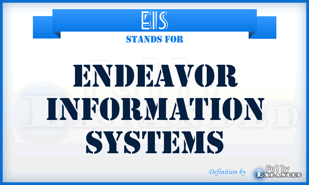 EIS - Endeavor Information Systems