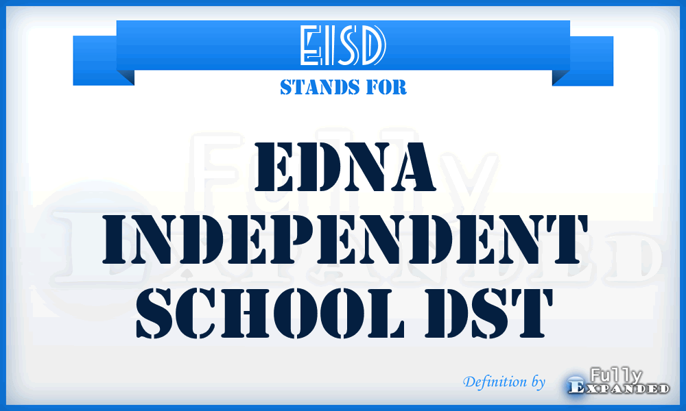 EISD - Edna Independent School Dst