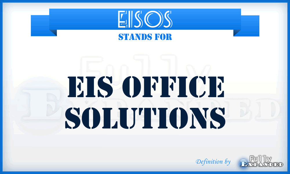 EISOS - EIS Office Solutions