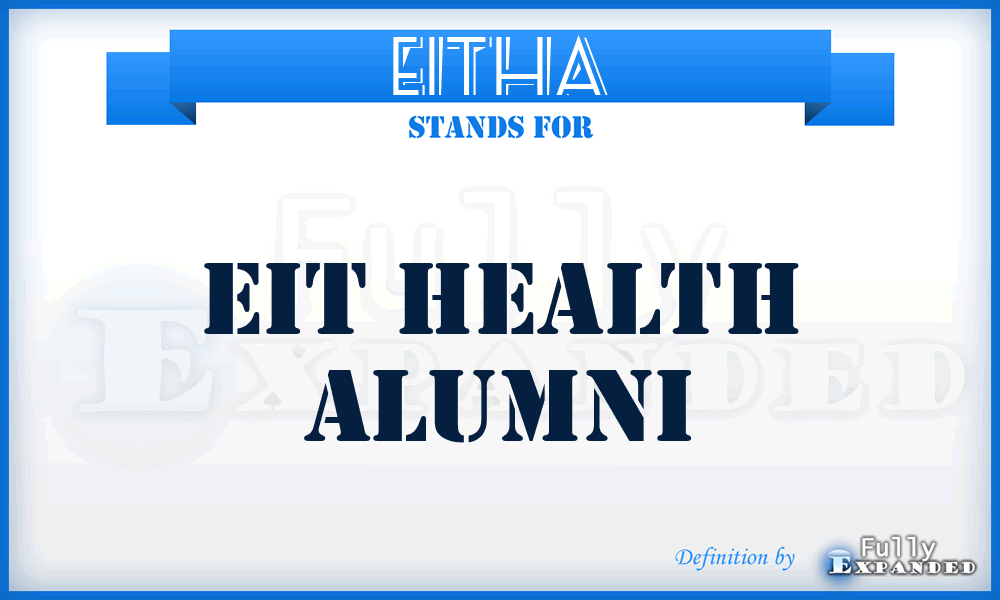 EITHA - EIT Health Alumni