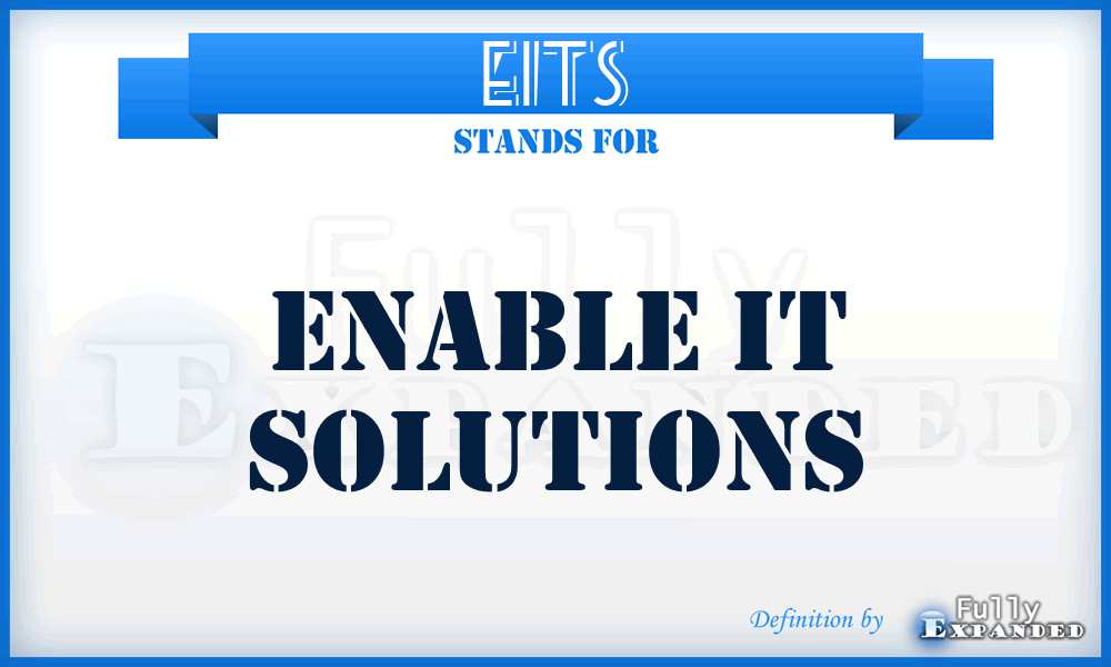EITS - Enable IT Solutions