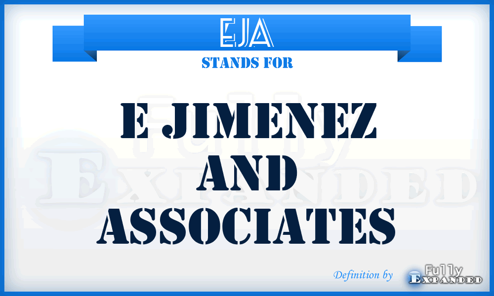 EJA - E Jimenez and Associates