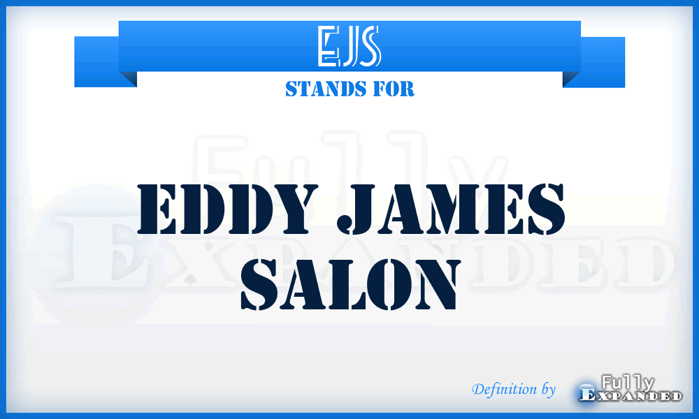 EJS - Eddy James Salon