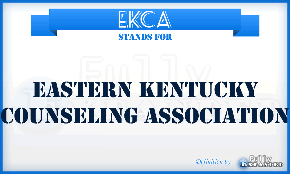 EKCA - Eastern Kentucky Counseling Association