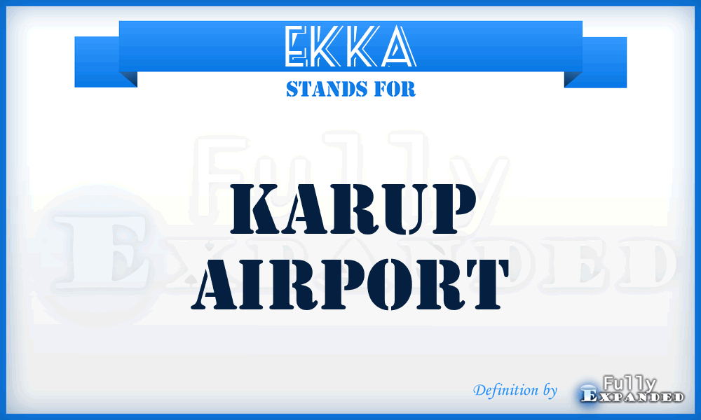 EKKA - Karup airport