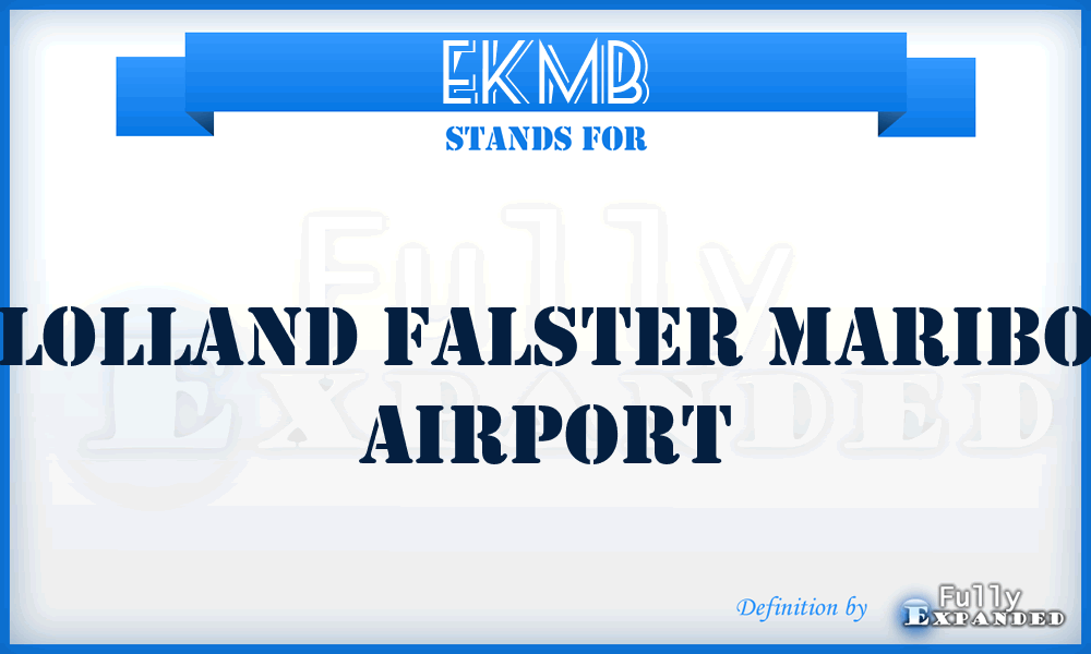EKMB - Lolland Falster Maribo airport