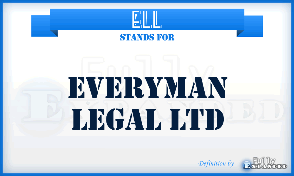 ELL - Everyman Legal Ltd