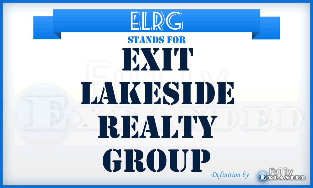 ELRG - Exit Lakeside Realty Group
