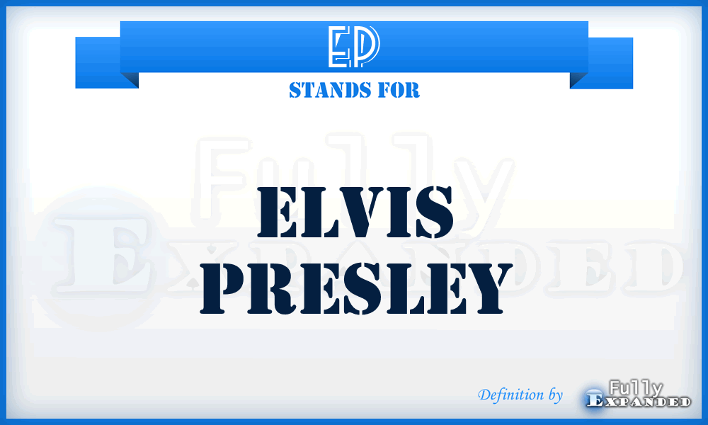 EP - Elvis Presley