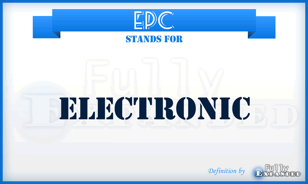 EPC - Electronic
