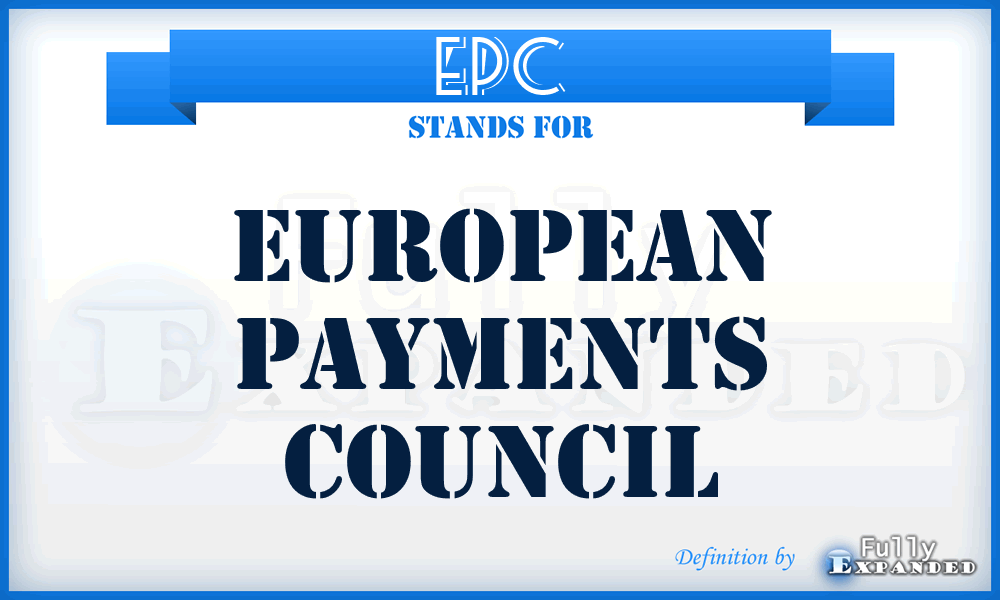 EPC - European Payments Council
