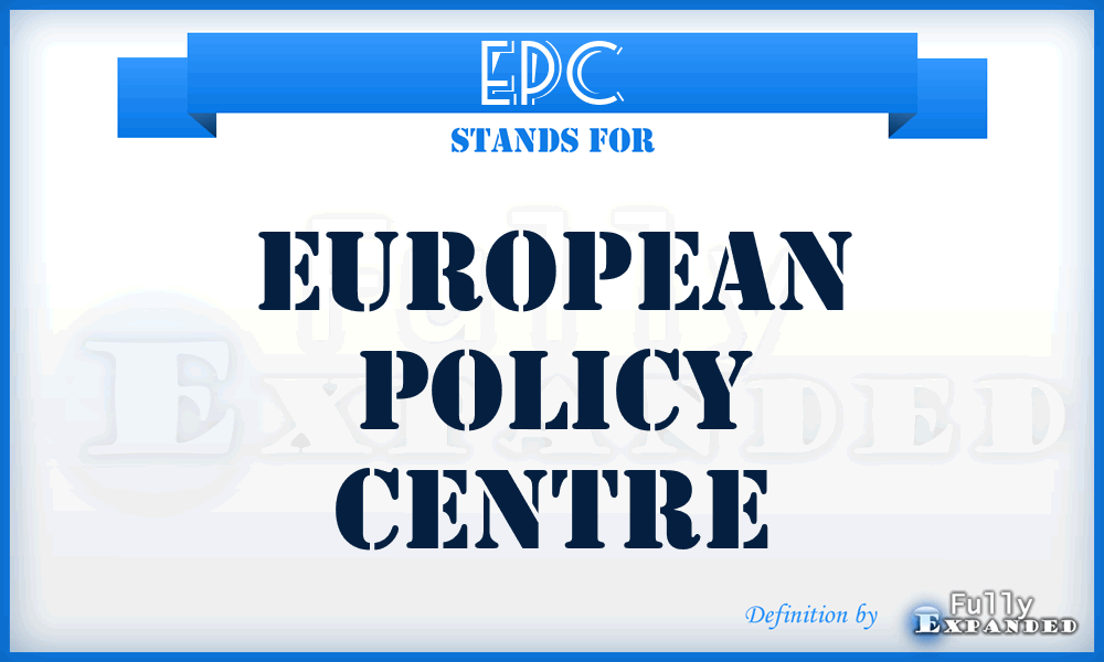 EPC - European Policy Centre
