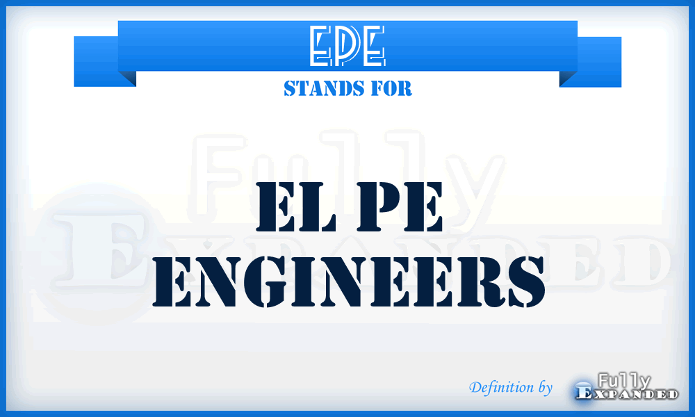 EPE - El Pe Engineers