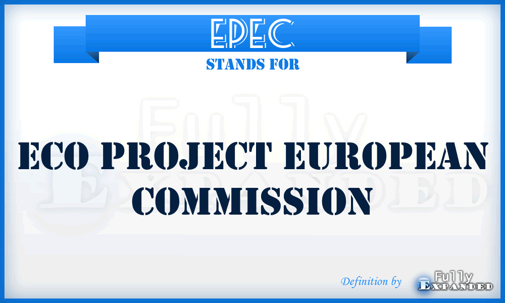 EPEC - Eco Project European Commission