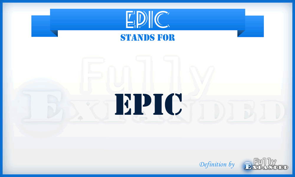 EPIC - EPIC