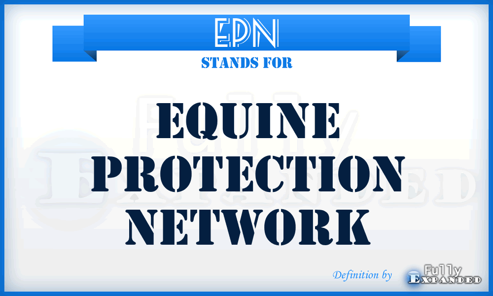 EPN - Equine Protection Network