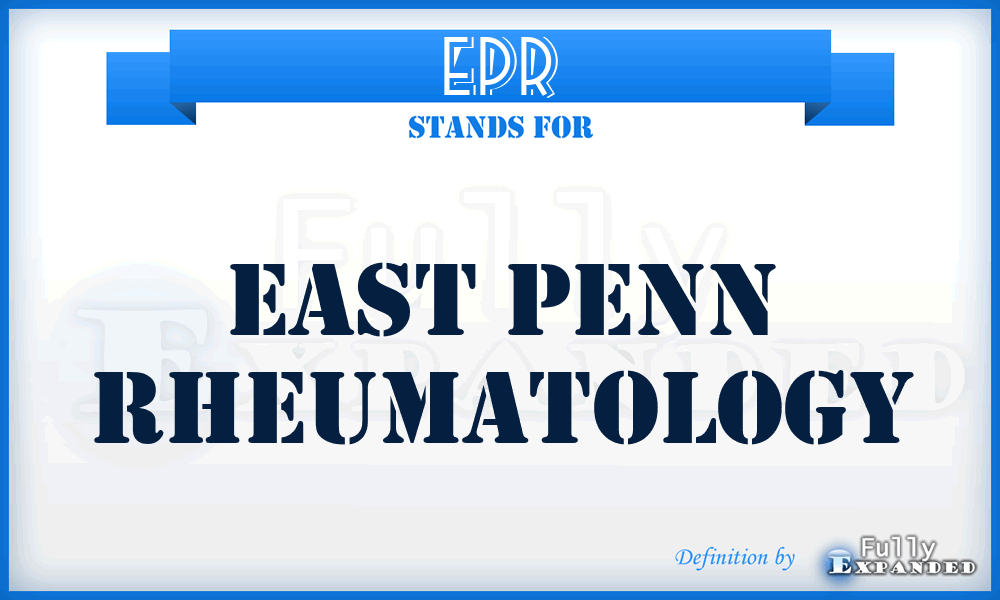 EPR - East Penn Rheumatology