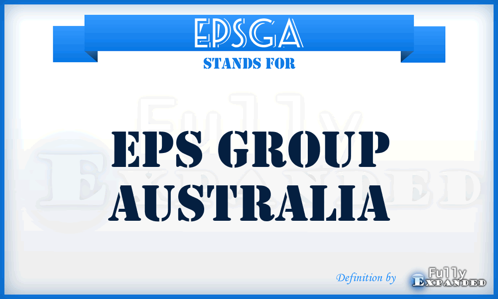 EPSGA - EPS Group Australia