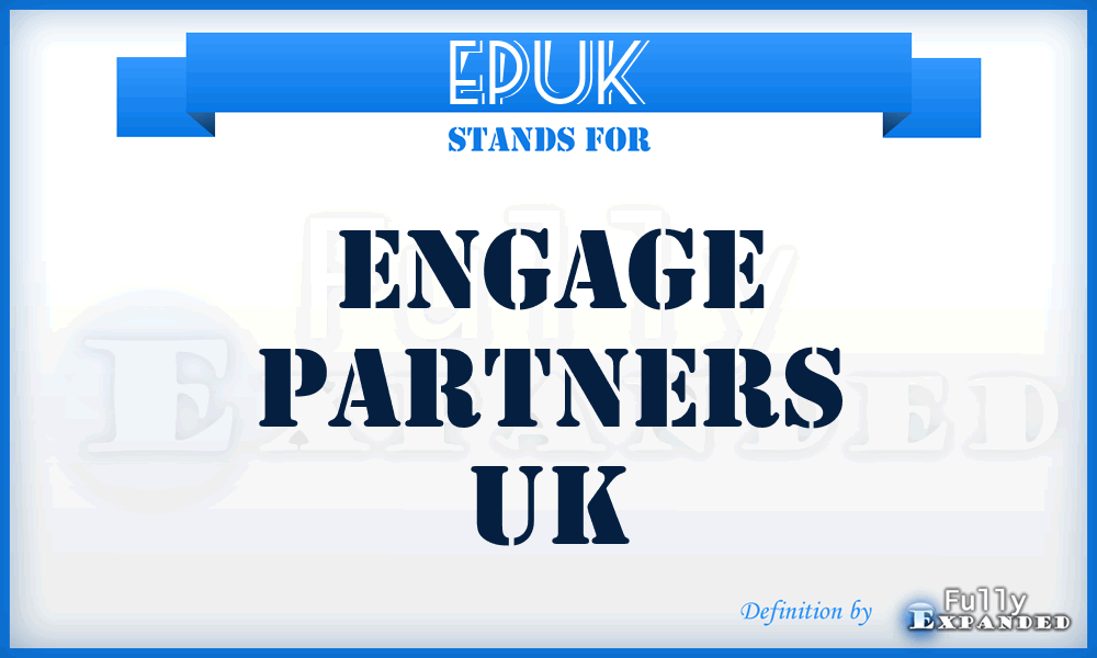 EPUK - Engage Partners UK