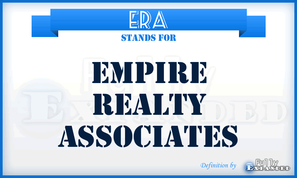 ERA - Empire Realty Associates