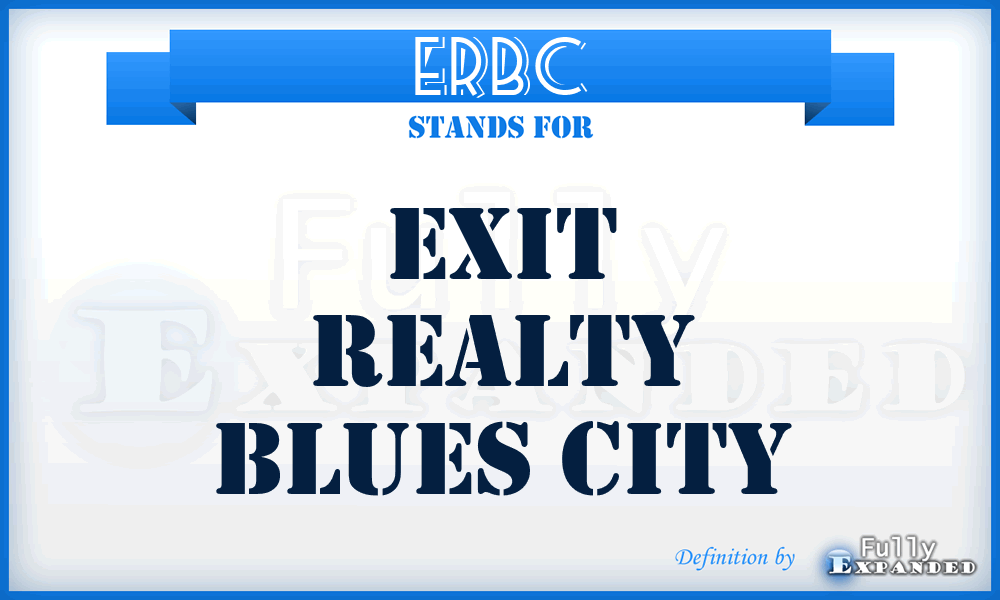 ERBC - Exit Realty Blues City